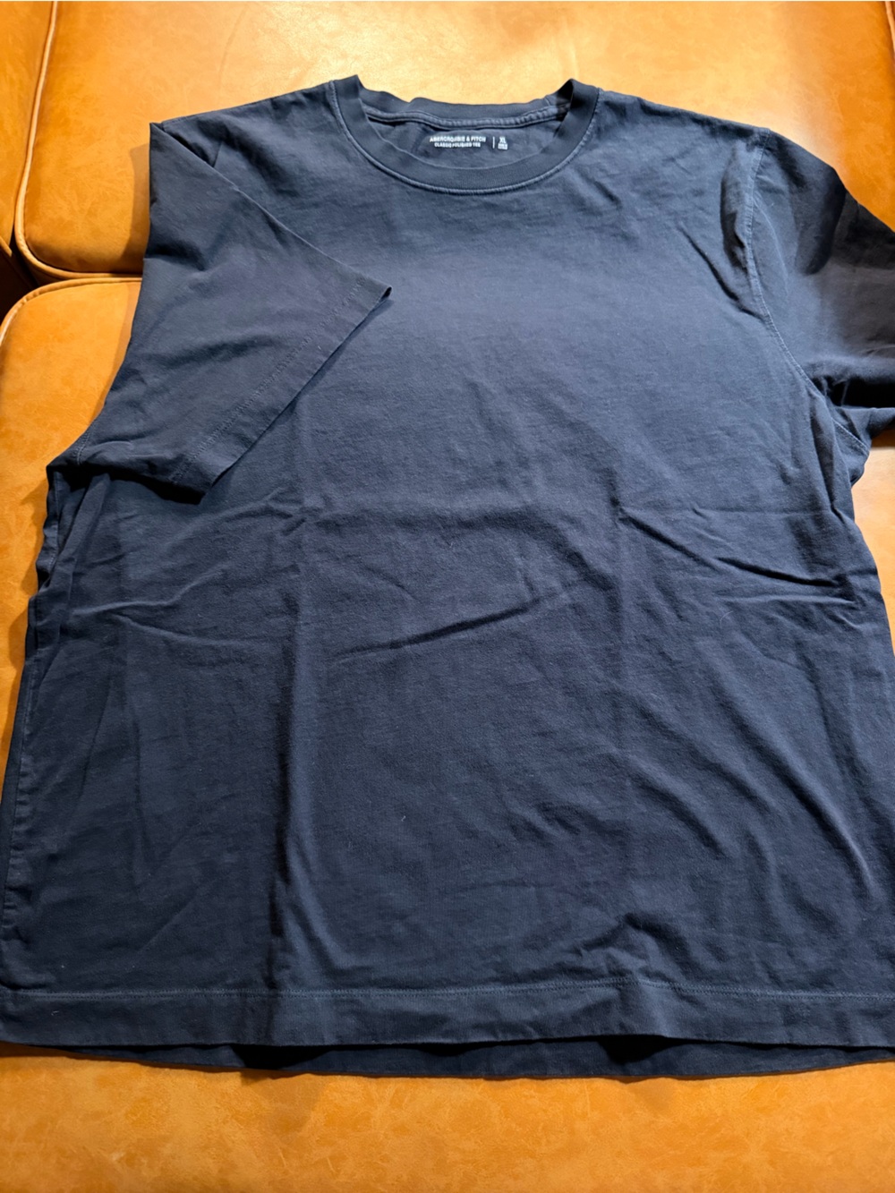 Abercrombie & Fitch Black Short Sleeve Crewneck Tee Shirt